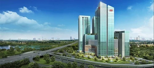 Lippo Topping-Off Two New Apartment Towers | KF Map – Digital Map for Property and Infrastructure in Indonesia